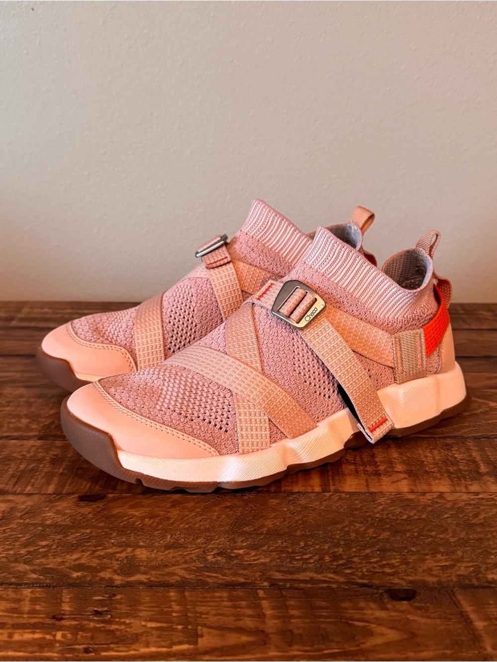 Chaco Z/Ronin Women's Pink Athletic Slip-On Sneakers - Picture 4 of 12
